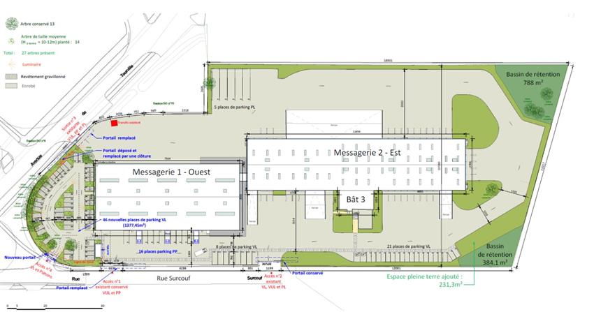 Entrepôt / Local d'activités Location 33300 BORDEAUX 1 RUE SURCOUF