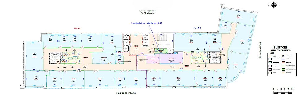 Bureau Location 69003 LYON 205-207 RUE PAUL BERT