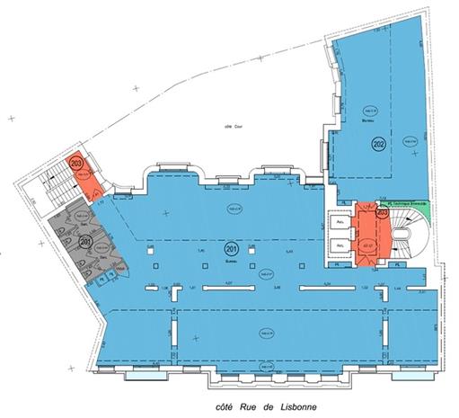 Bureau Location 75008 PARIS