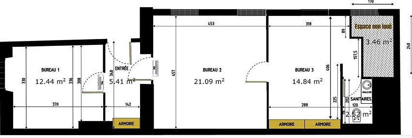 Bureau Location 75009 PARIS