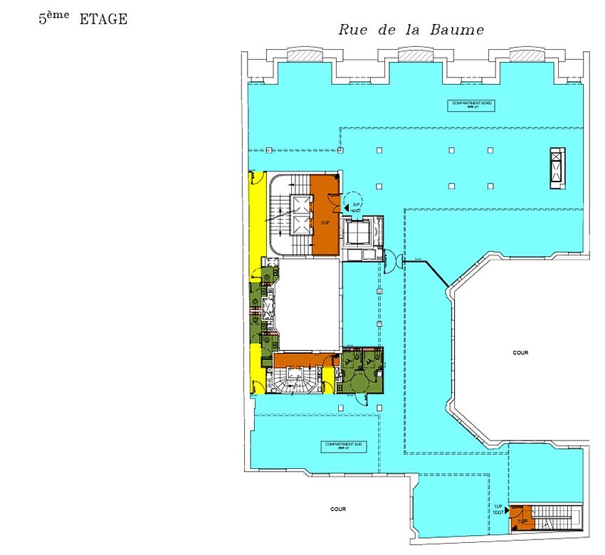 Bureau Location 75008 PARIS 20 RUE DE LA BAUME
