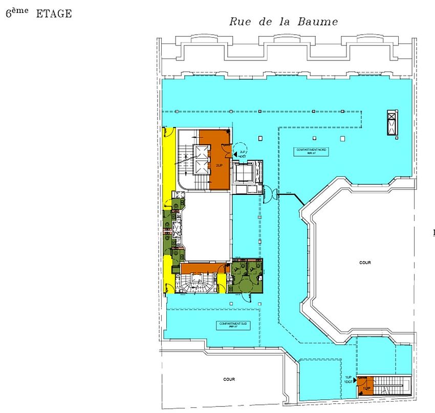 Bureau Location 75008 PARIS 20 RUE DE LA BAUME