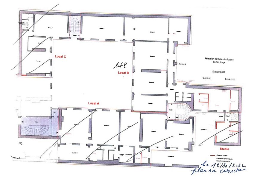 Bureau Location 75009 PARIS 12 RUE DE LA CHAUSSEE D'ANTIN