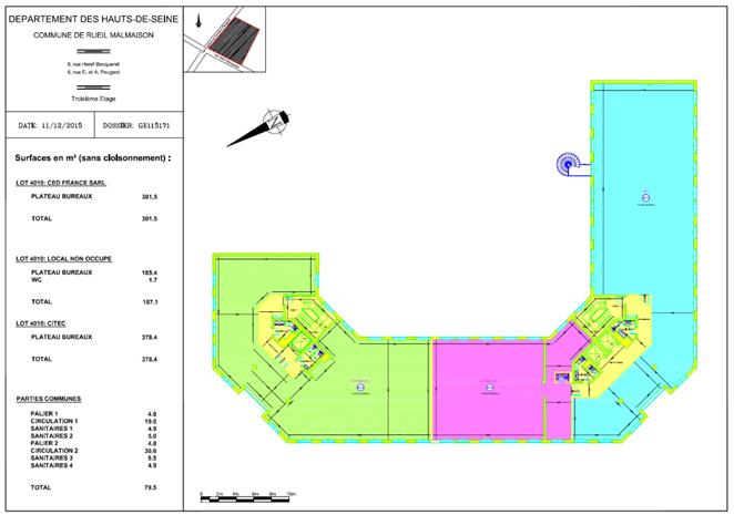Bureau Location 92500 RUEIL MALMAISON