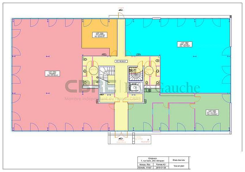 Bureau Location 67960 ENTZHEIM 7 RUE ICARE
