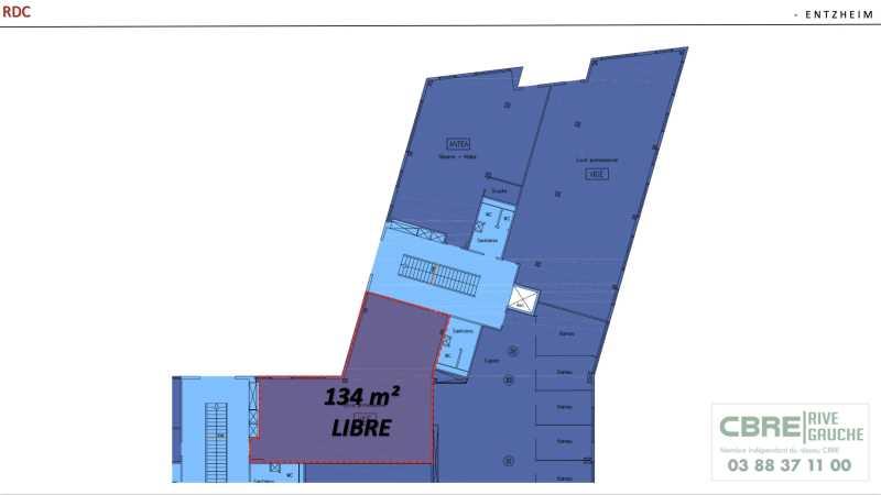 Bureau Location 67960 ENTZHEIM 2 RUE DES HERONS