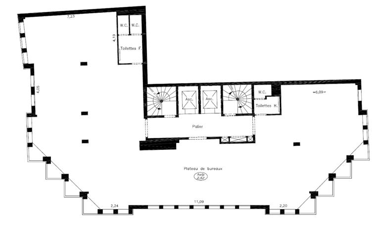 Bureau Location 92110 CLICHY