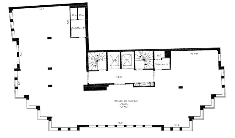 Bureau Location 92110 CLICHY