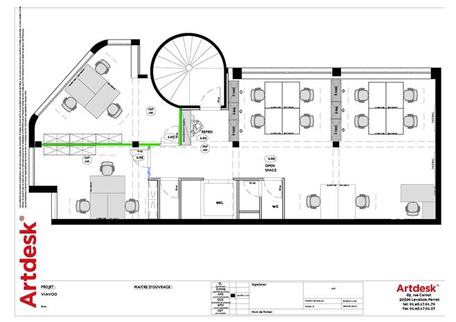 Bureau Location 92100 BOULOGNE BILLANCOURT 77 RUE DE PARIS
