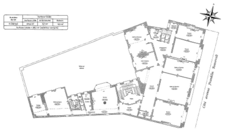 Bureau Location 75008 PARIS 39-41 AVENUE FRANKLIN DELANO ROOSEVELT