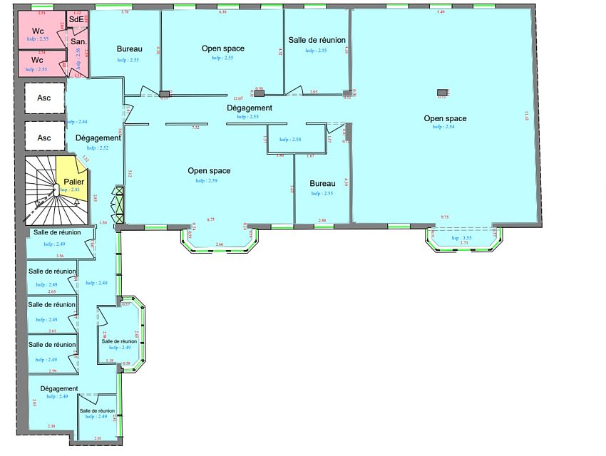 Bureau Location 92200 NEUILLY SUR SEINE