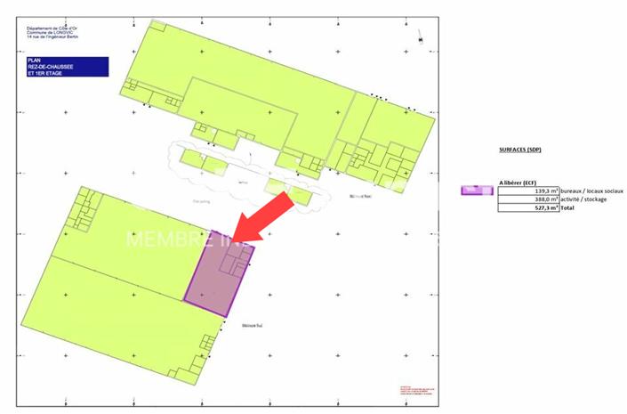 Local d'activités Location 21600 LONGVIC