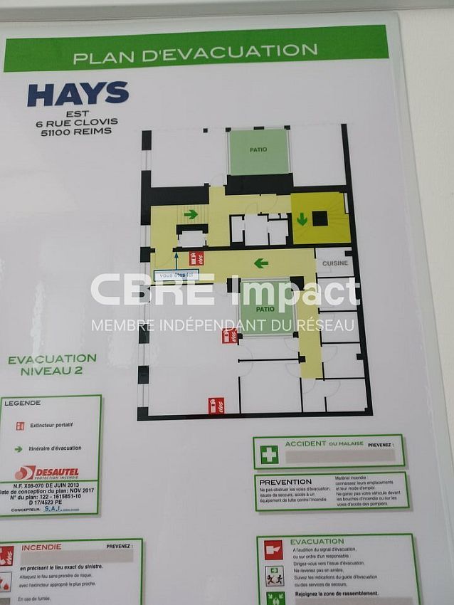 Bureau Location 51100 REIMS