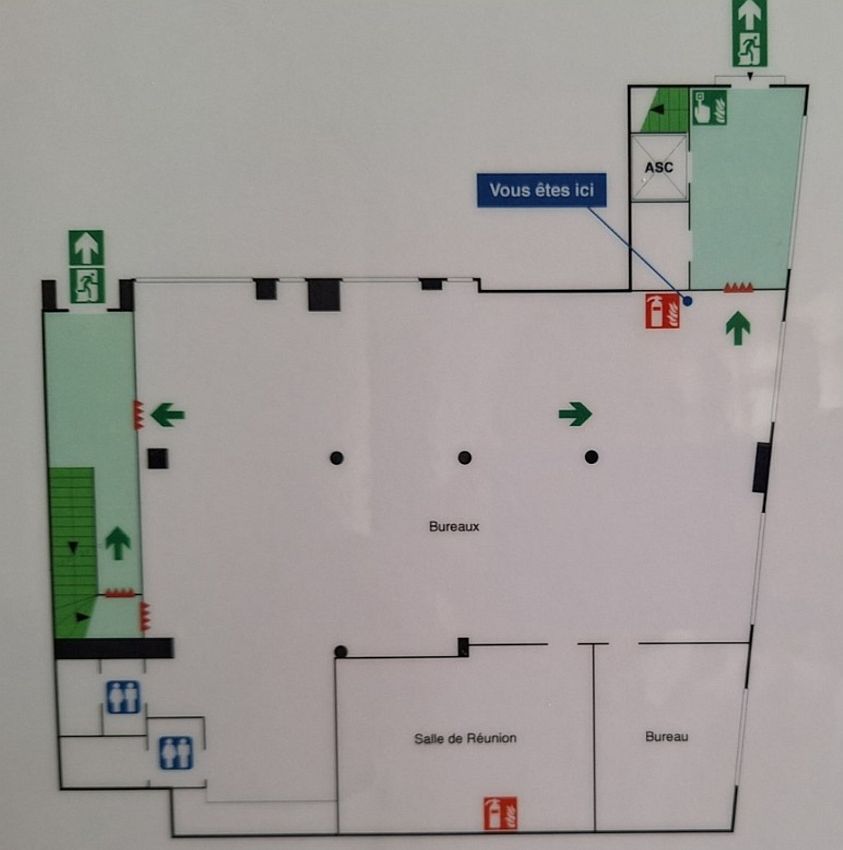 Bureau Location 75010 PARIS 50 RUE DE PARADIS