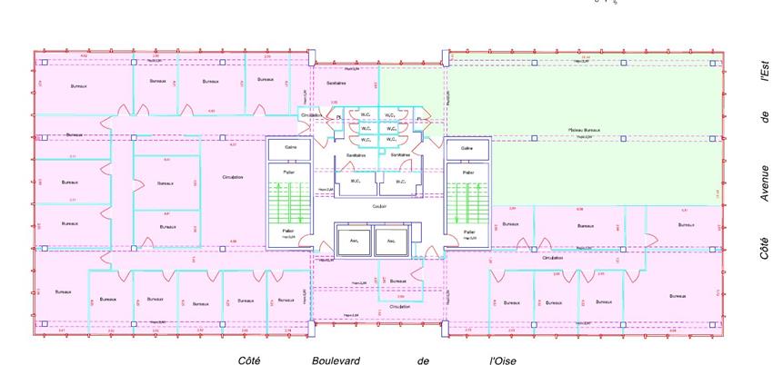 Bureau Location 95000 CERGY