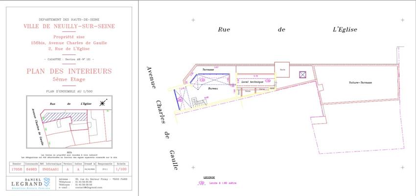 Bureau Location 92200 NEUILLY SUR SEINE