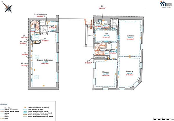 Bureau Location 75017 PARIS 12 RUE LEON JOST