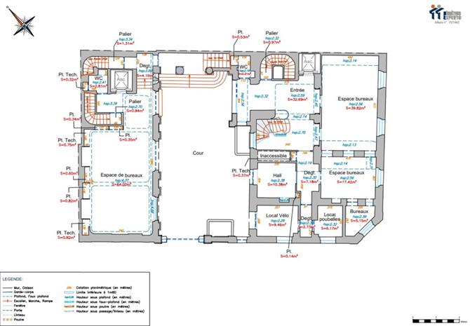 Bureau Location 75017 PARIS 12 RUE LEON JOST