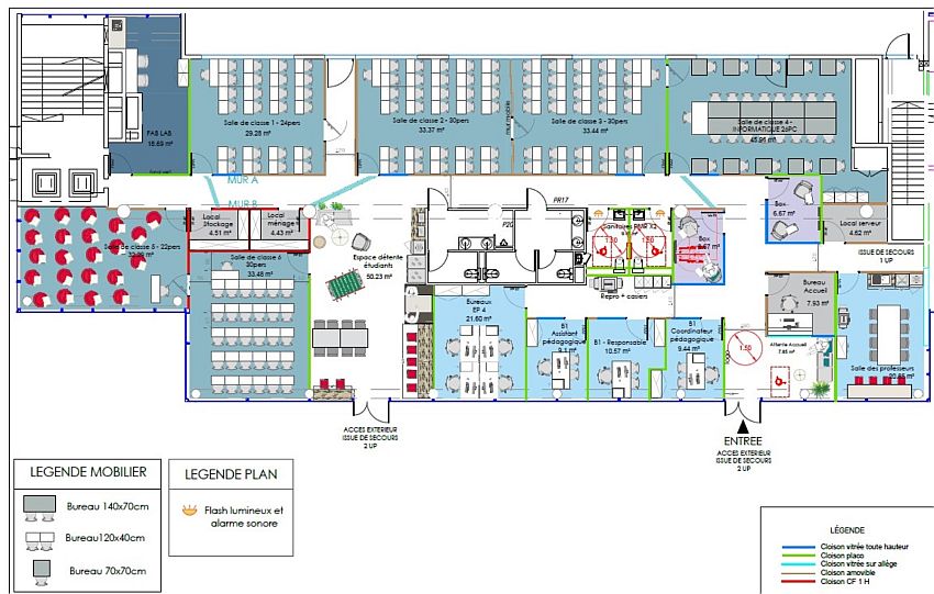 Bureau Location 69003 LYON 26 RUE DE LA VILLETTE