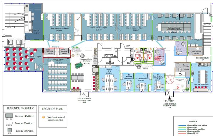 Bureau Location 69003 LYON 26 RUE DE LA VILLETTE