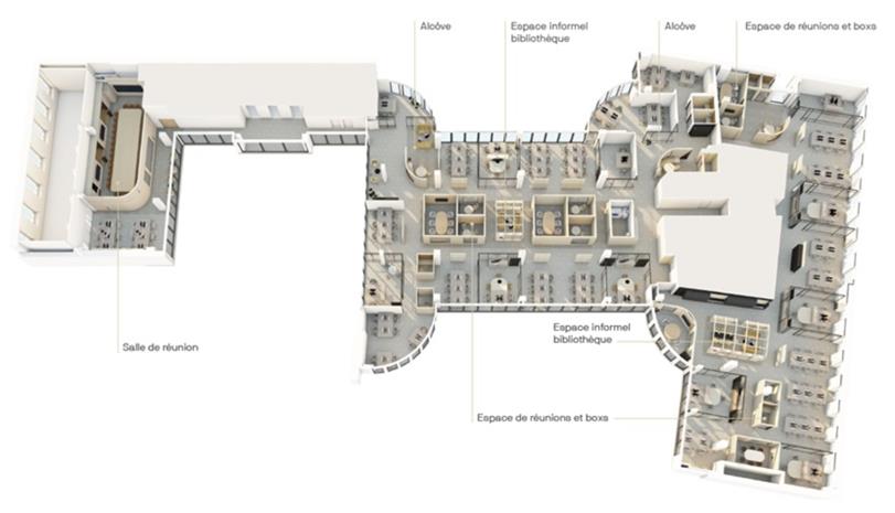 Bureau Location 75008 PARIS