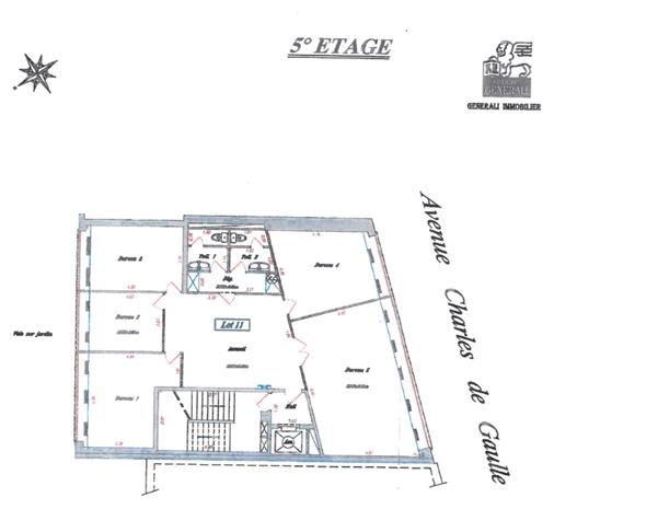 Bureau Location 92200 NEUILLY SUR SEINE 147 AVENUE CHARLES DE GAULLE