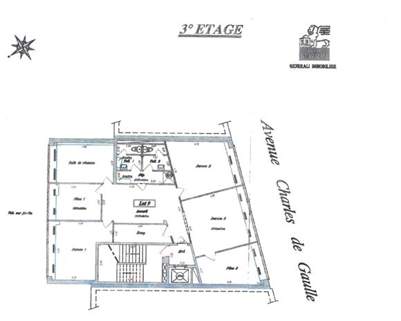 Bureau Location 92200 NEUILLY SUR SEINE 147 AVENUE CHARLES DE GAULLE