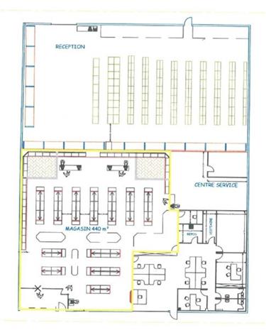 Local d'activités Location 69007 LYON