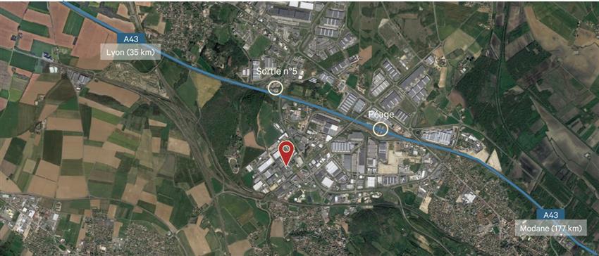Entrepôt / Local d'activités Location 38070 ST QUENTIN FALLAVIER