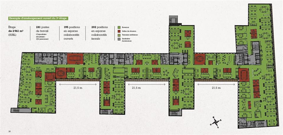 Bureau Location 92110 CLICHY 12-16BIS RUE HENRI BARBUSSE
