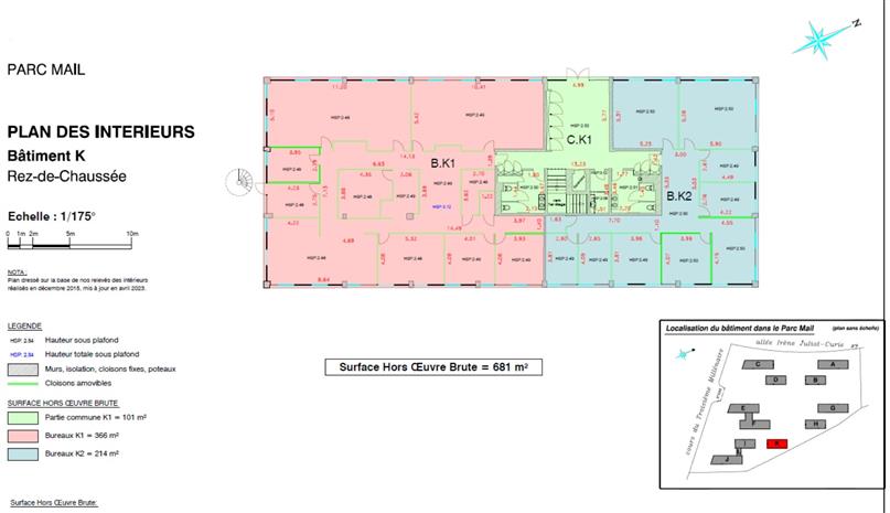 Bureau Location 69800 ST PRIEST 523 COURS DU 3E MILLENAIRE