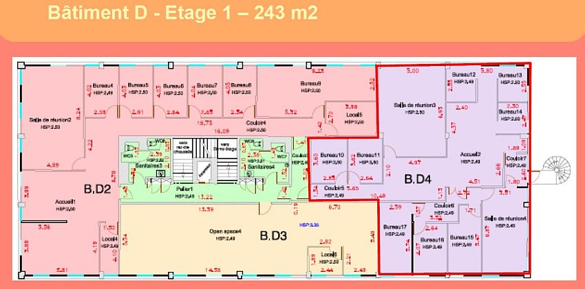 Bureau Location 69800 ST PRIEST 523 COURS DU 3E MILLENAIRE