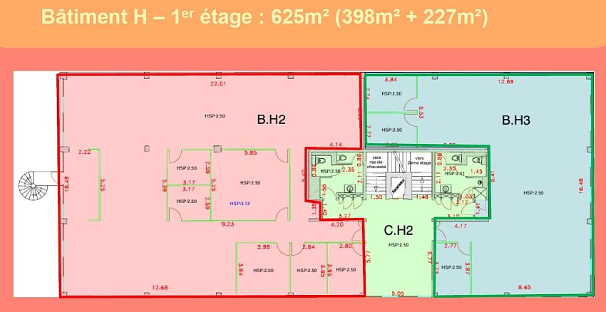 Bureau Location 69800 ST PRIEST 523 COURS DU 3E MILLENAIRE