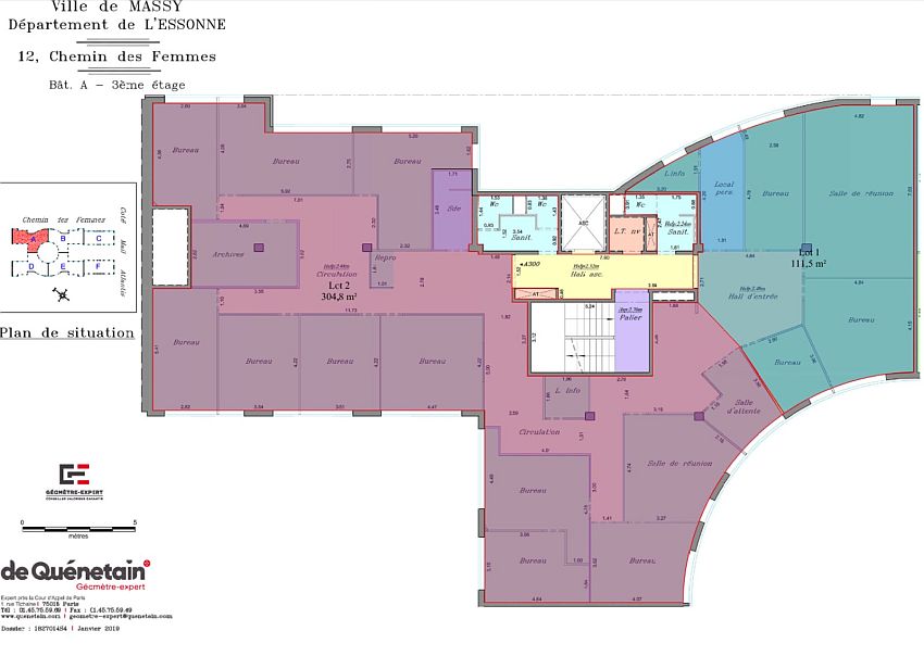 Bureau Location 91300 MASSY