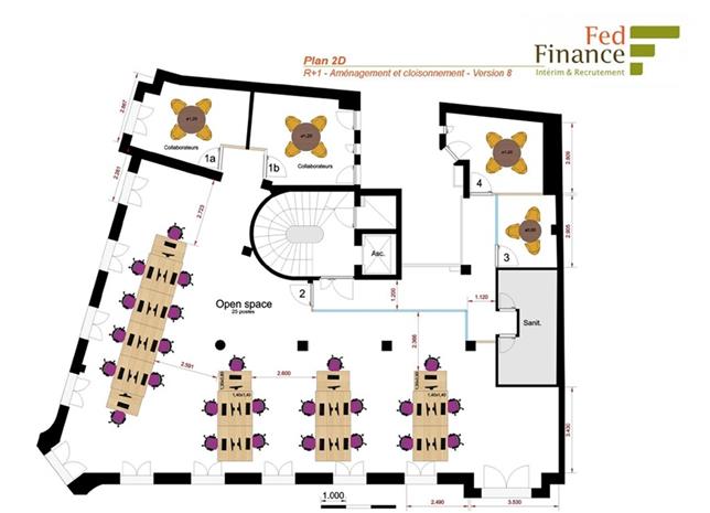 Coworking Location 75008 PARIS 17 RUE D'ASTORG
