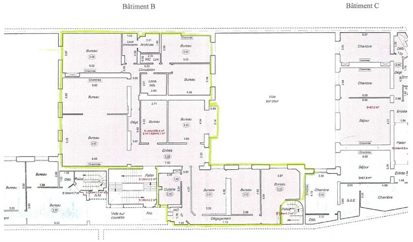 Bureau Location 75008 PARIS 154 BOULEVARD HAUSSMANN