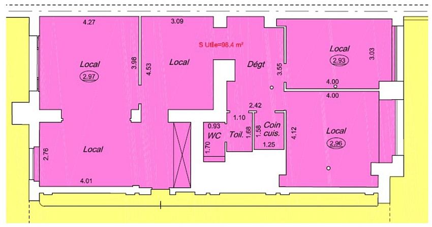 Bureau Location 75008 PARIS 154 BOULEVARD HAUSSMANN