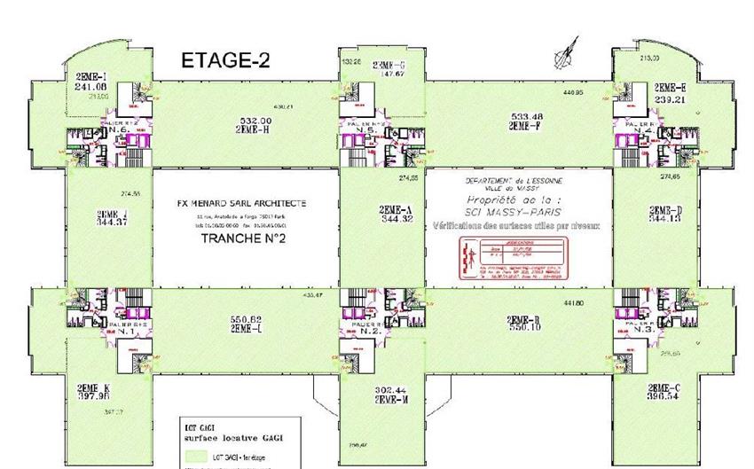 Bureau Location 91300 MASSY 102 AVENUE DE PARIS