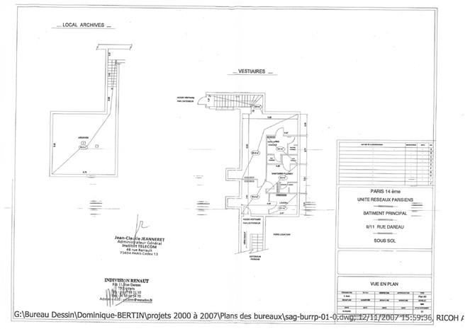 Bureau Location 75014 PARIS