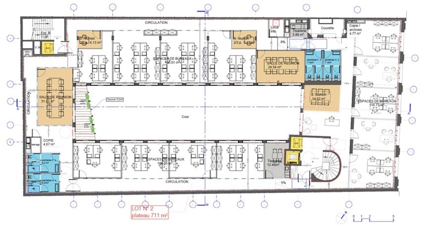 Bureau Location 75017 PARIS 161 RUE DE COURCELLES