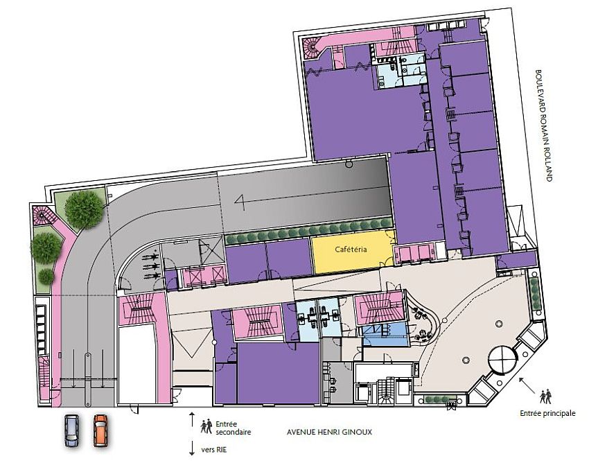 Bureau Location 92120 MONTROUGE 41-45 BOULEVARD ROMAIN ROLLAND