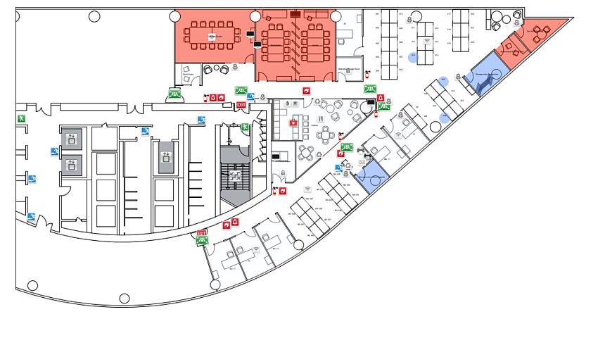 Bureau Location 92400 COURBEVOIE 1 PLACE DES REFLETS