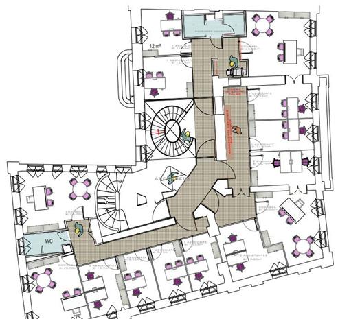 Bureau Location 75116 PARIS 8 RUE DE PRESBOURG