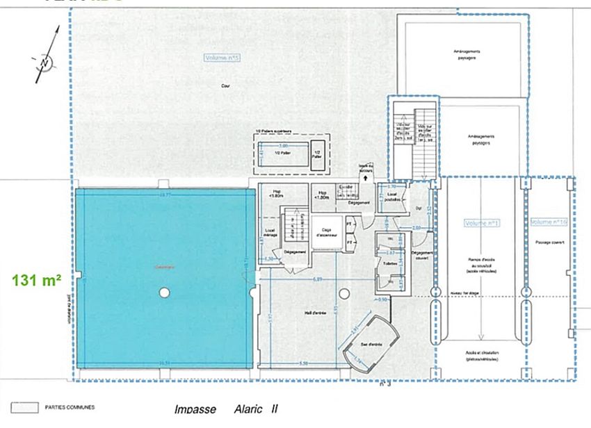 Bureau Location 31000 TOULOUSE 3 RUE ALARIC II