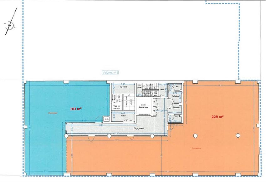 Bureau Location 31000 TOULOUSE 3 RUE ALARIC II