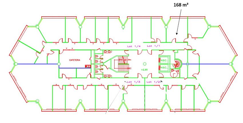Bureau Location 31700 BLAGNAC 17 AVENUE DIDIER DAURAT