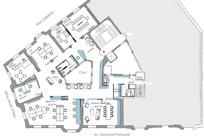 Bureau Location 75116 PARIS 78 AVENUE RAYMOND POINCARE