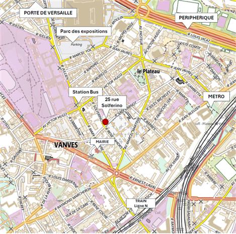 Bureau Location 92170 VANVES