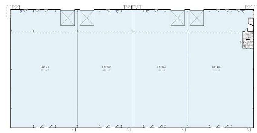 Local d'activités Location 01120 DAGNEUX