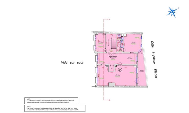 Bureau Location 75116 PARIS 10 RUE CIMAROSA